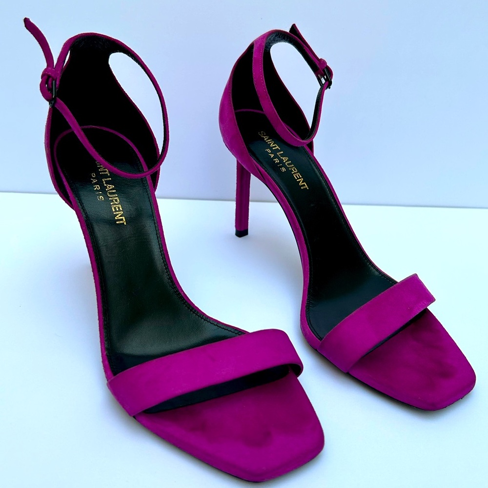 Saint Laurent Suede Heels